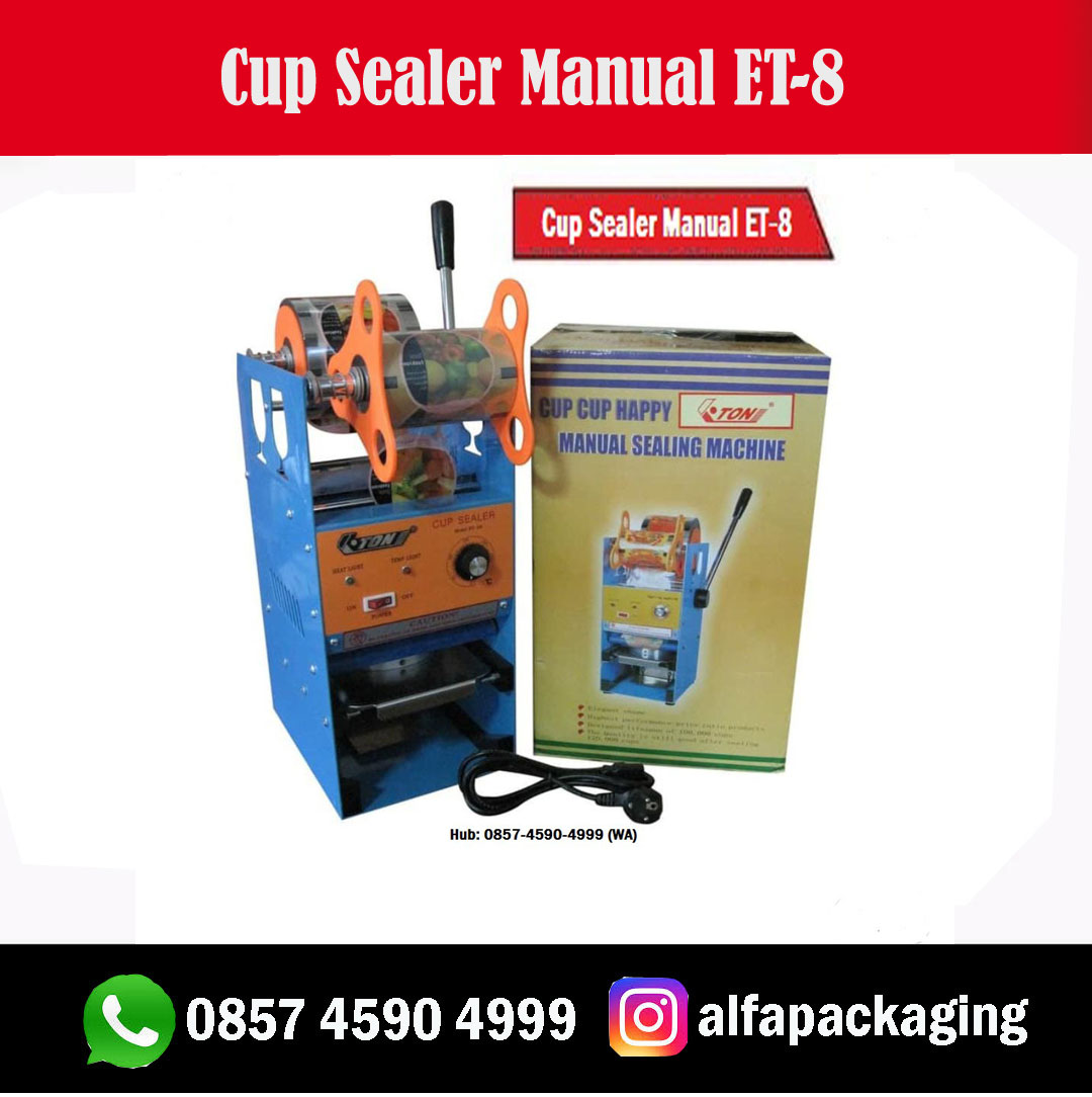 Cup Sealer Manual ET-8